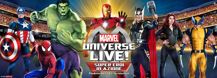 marvel universe live milano