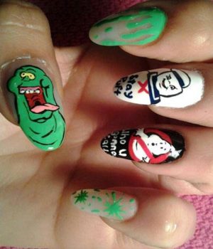 Nail Art-nerd-ghost-busters
