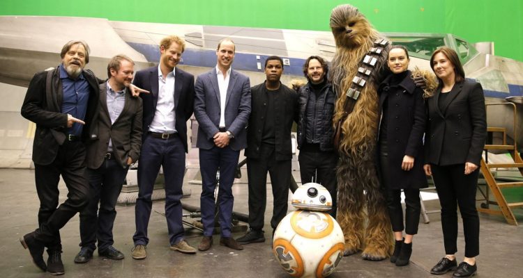 William e Harry Star Wars