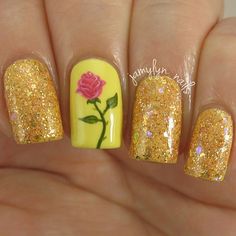 nail-art-la-bella-e-la-bestia