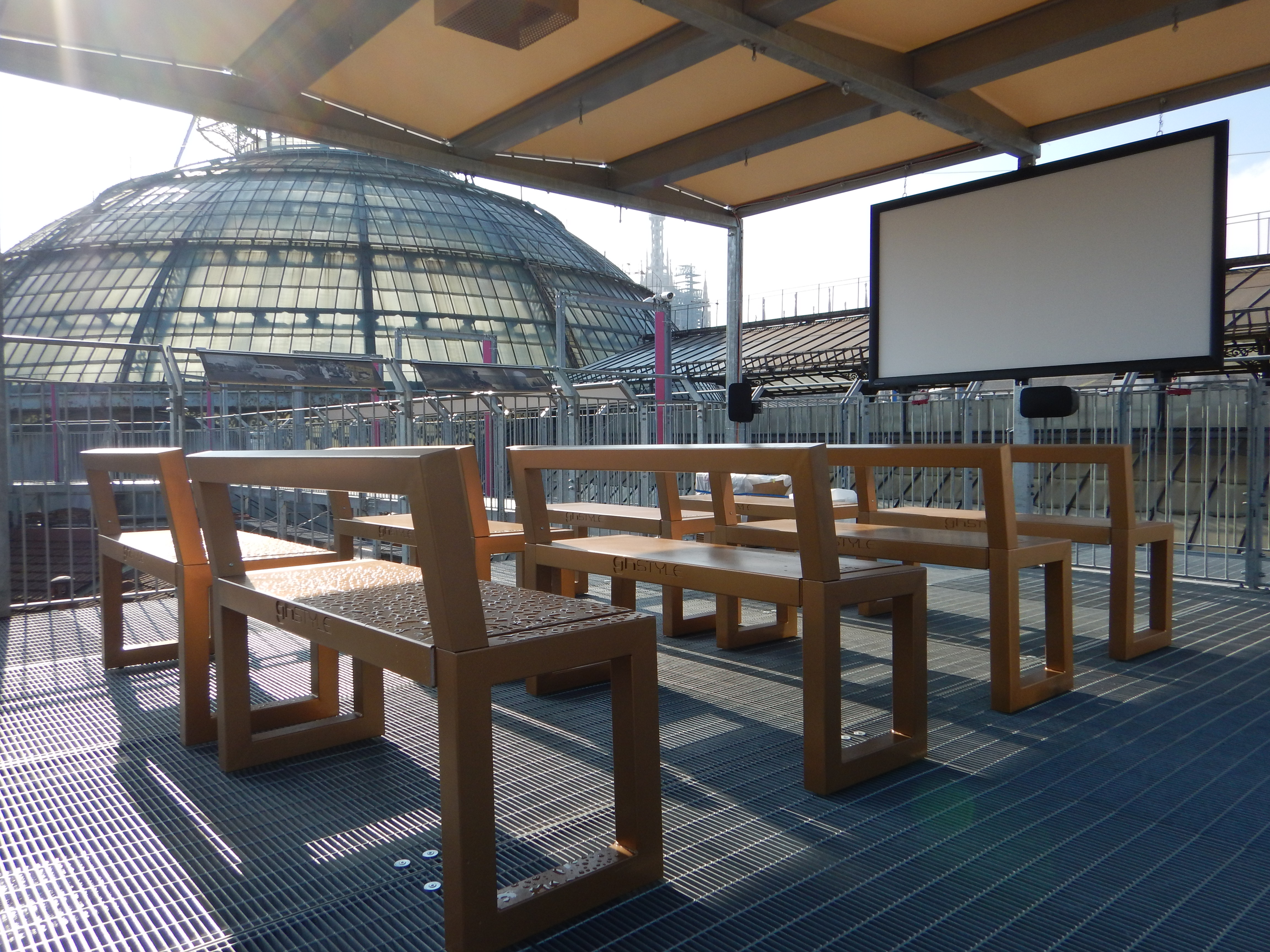 cinema sui tetti