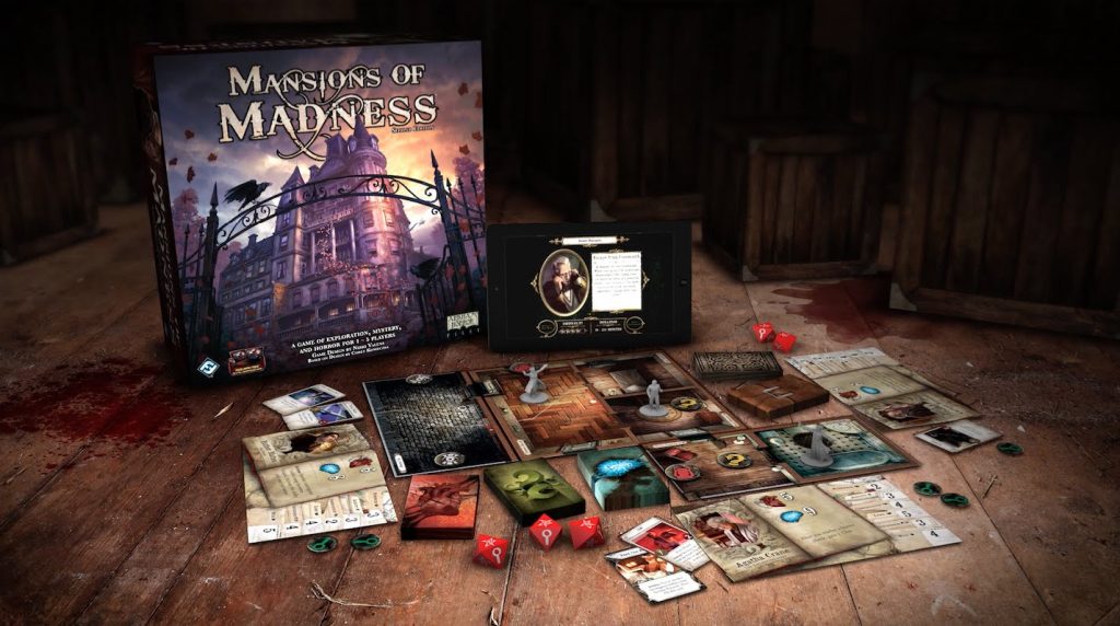 lovecraft boardgames mansion of madness