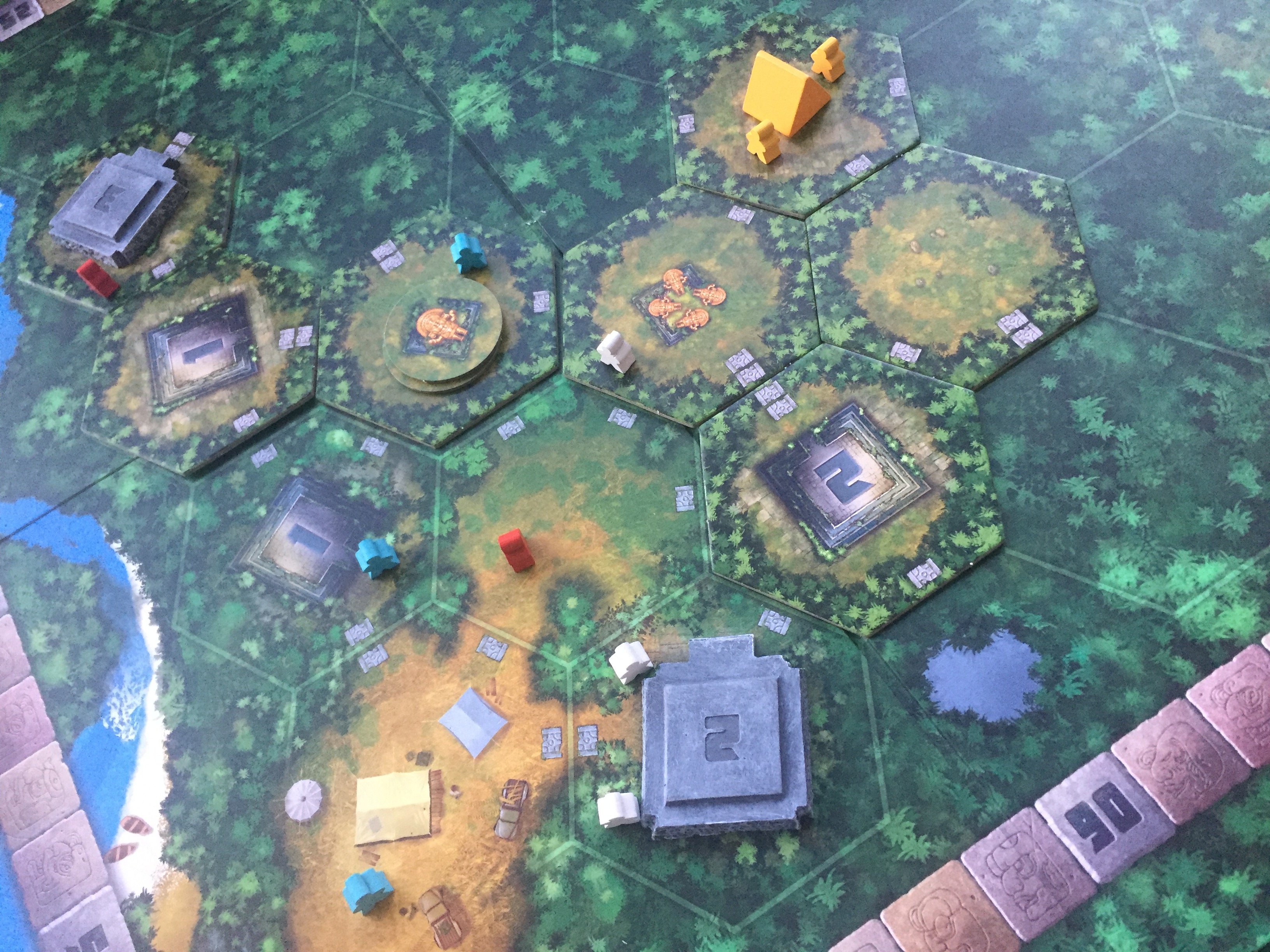 Tikal boardgame