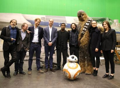 William e Harry Star Wars