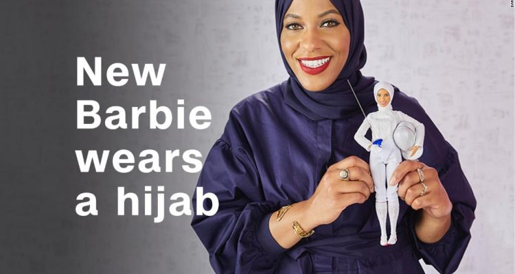 Barbie con il velo islamico