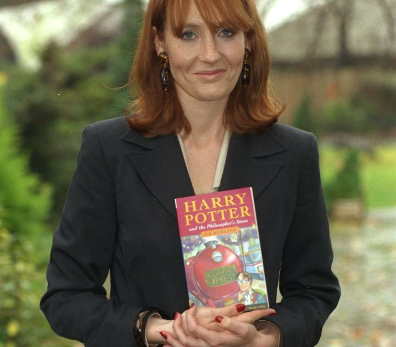 J.K. Rowling, l'autrice dei libri di Harry Potter